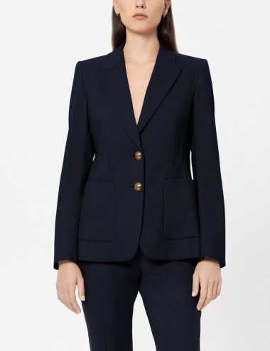 Blazer en gabardine - Luisa...