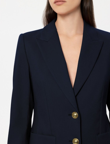 Blazer en gabardine - Luisa...