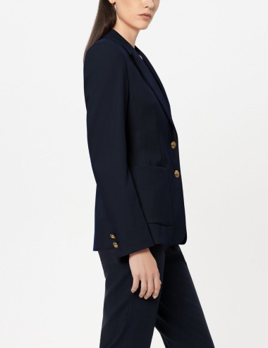 Blazer en gabardine - Luisa...