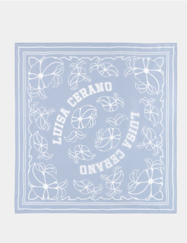 Foulard en soie avec...