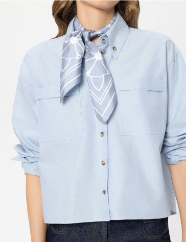 Foulard en soie avec...