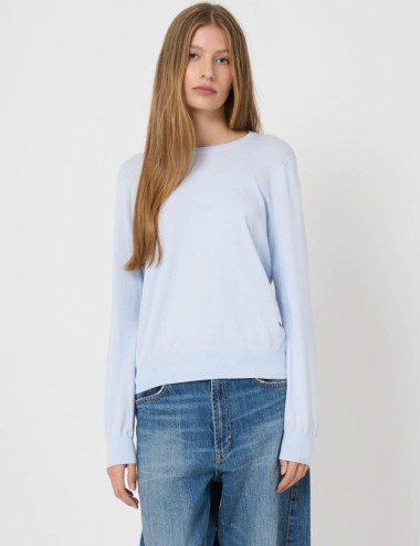 Pull basique océan à...