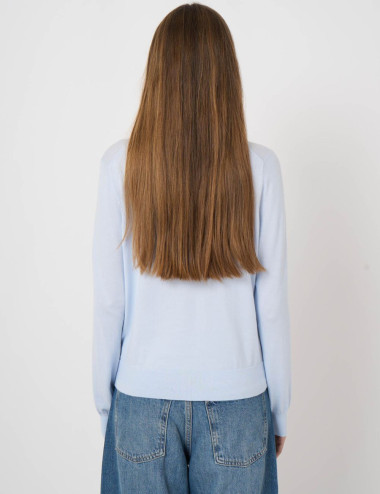 Pull basique océan à...