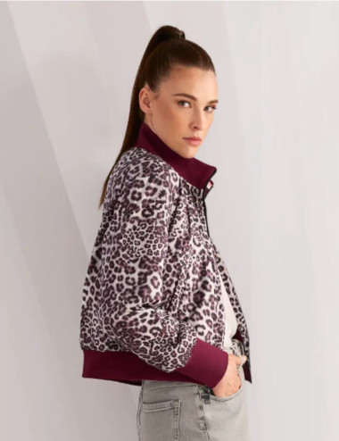 Blouson bomber décontracté...