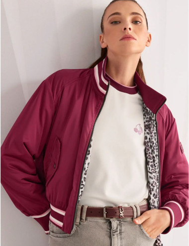 Blouson bomber décontracté...