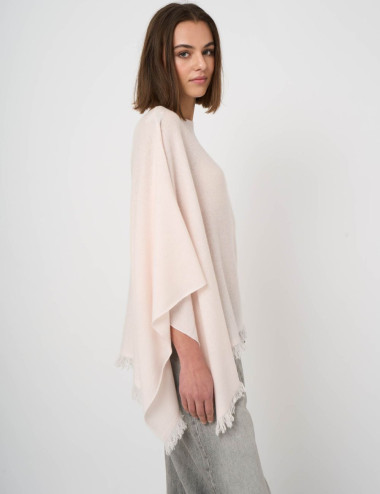 Poncho asymétrique à...