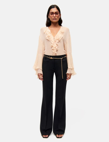 Pantalon Fawn flap pocket -...