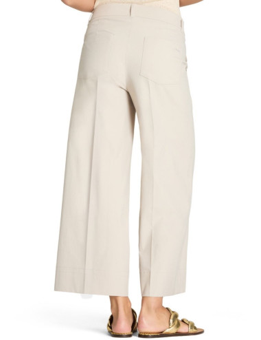 Pantalon Cara beige pâle -...