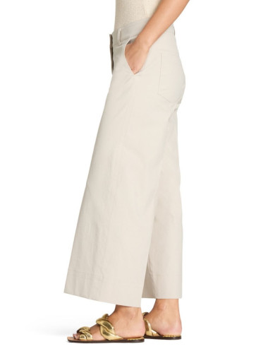 Pantalon Cara beige pâle -...