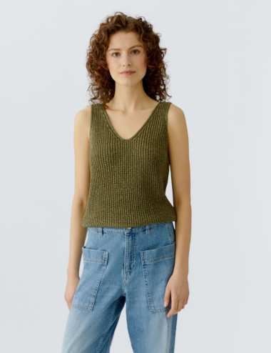 Camisole vert jardin en...