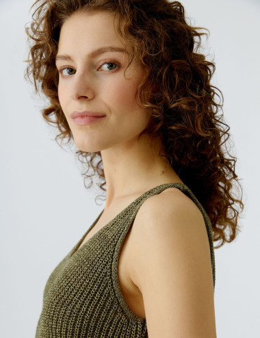 Camisole vert jardin en...