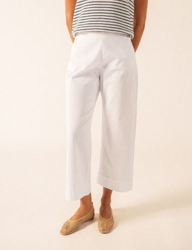 Pantalon Chiara blanc -...