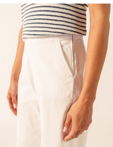 Pantalon Chiara blanc -...