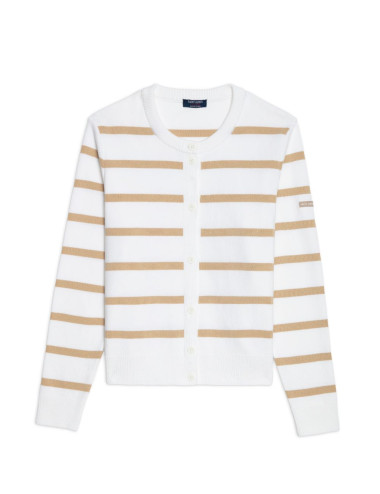 Cardigan Perpignan blanc et...