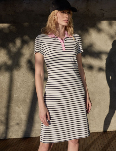 Robe Agen neige et marine...