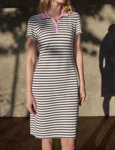 Robe Agen neige et marine...