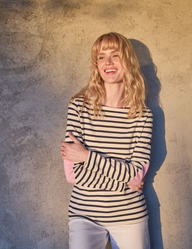 Marinière Vaujany ecru et...