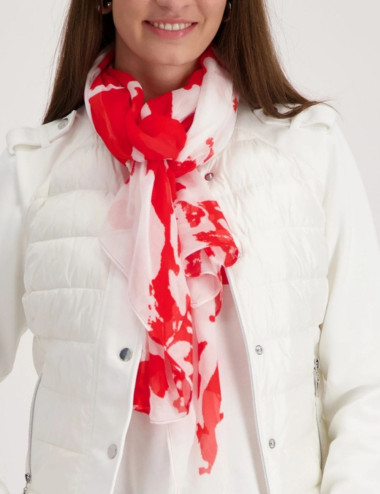 Foulard à motif chilli...