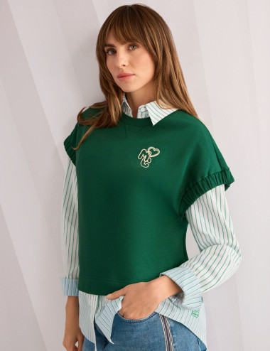 T-shirt ample en coton...