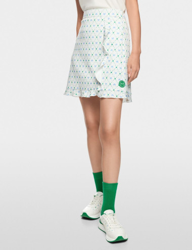 Jupe en jersey scuba avec...