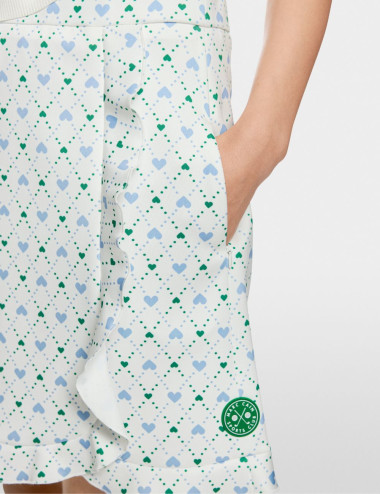 Jupe en jersey scuba avec...