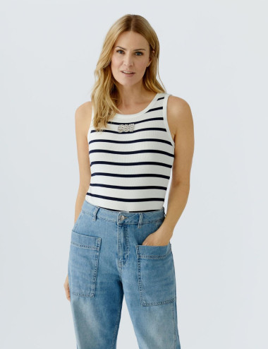 Camisole ornée de pierres...