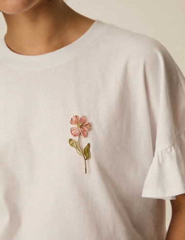 Broche Mimosa - Des Petits...