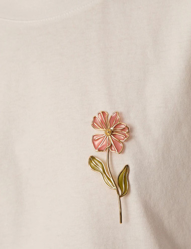 Broche Mimosa - Des Petits...