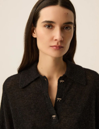 Pull Cowboy noir - Des...