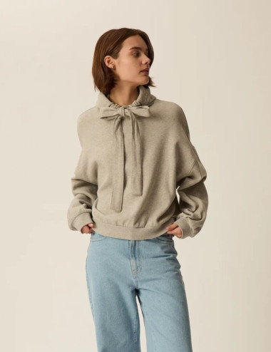 Sweatshirt Julie gris chiné...