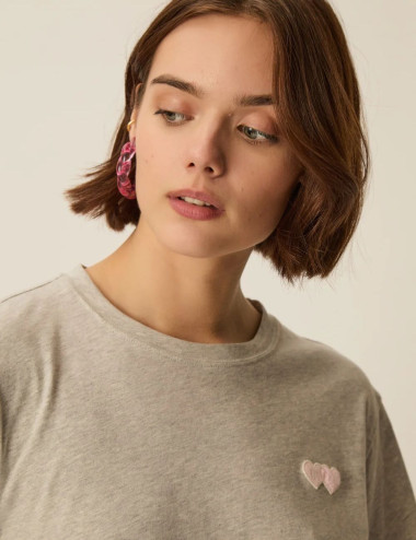 T-shirt Jerrypatch gris...