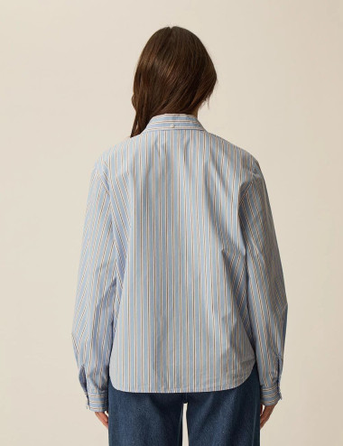 Chemise Souvenir bleuet -...