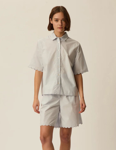 Chemise Rebeka Celeste -...