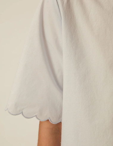 Chemise Rebeka Celeste -...
