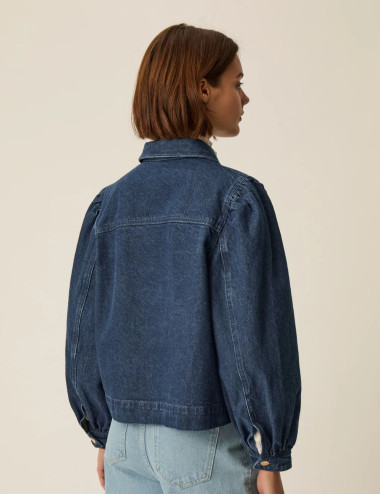 Veste en jean Qara - Des...