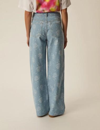 Jean Louela bleach floral -...