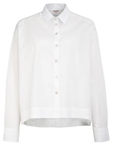 Chemisier Frederike blanc à...