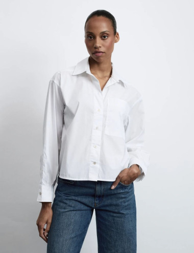 Chemisier Mila blanc - Fil...