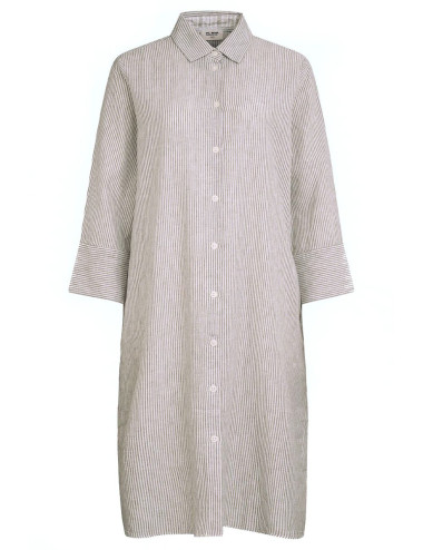 Robe Aurelia en lin à...