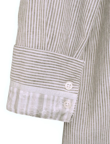 Robe Aurelia en lin à...