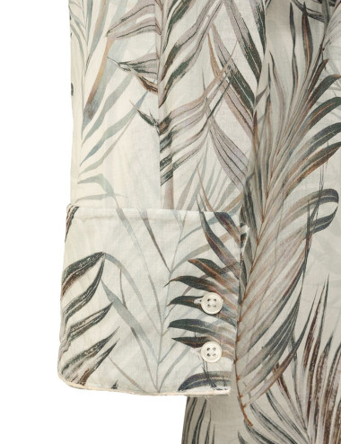 Robe Aurelia en lin à...