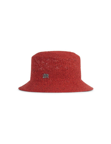 Chapeau de paille rouge -...