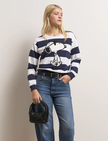Sweat-shirt Snoopy à...
