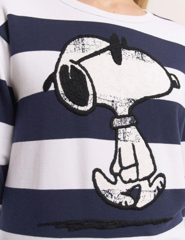 Sweat-shirt Snoopy à...