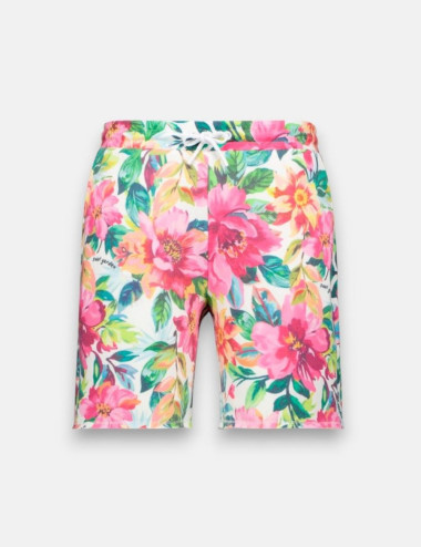 Bermuda en molleton imprimé...