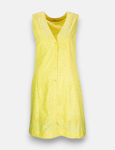 Robe à broderie ajourée...