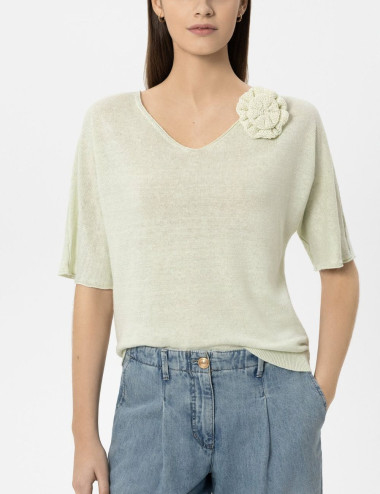 Broche à fleurs - Luisa Cerano