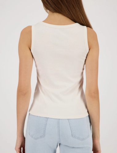 Camisole beige champagne -...