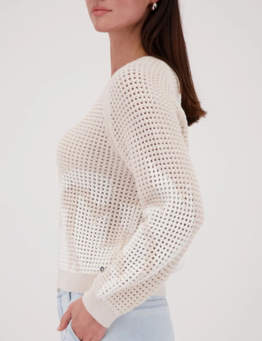 Pull ajouré - Monari