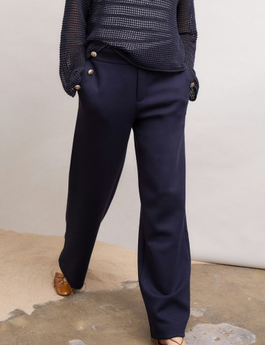 Pantalon en matière scuba...